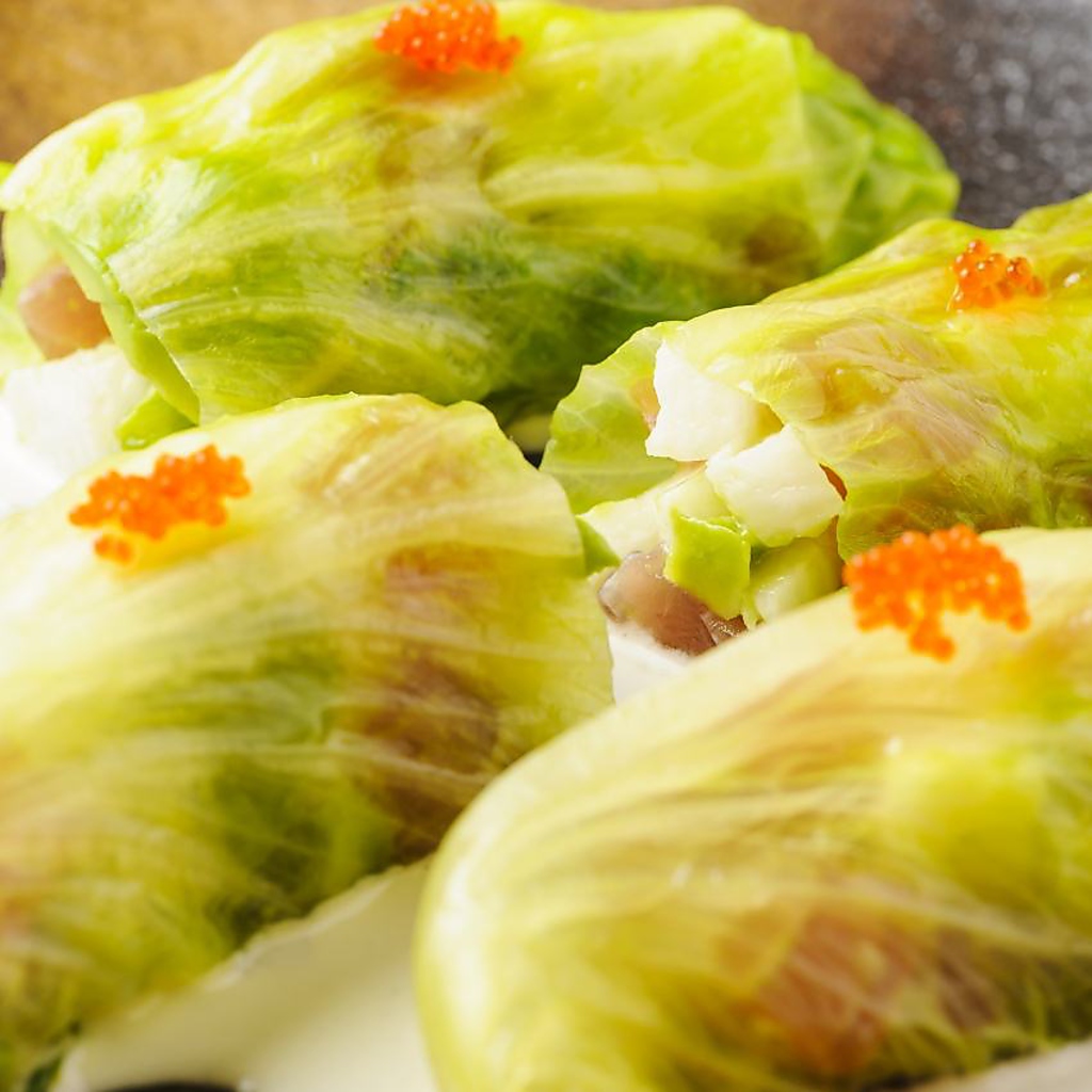 新鮮な素材を活かした、ヘルシーで女性に好評のメニューもオススメです♪