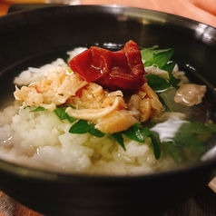 ささみ梅茶漬け