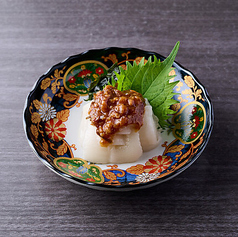 カラス鰈エンガワ梅ポン酢