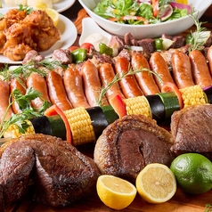 The Churrasco シュラスコ 京都河原町のコース写真