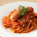 料理メニュー写真&nbsp;ぶっといソーセージのナポリタン