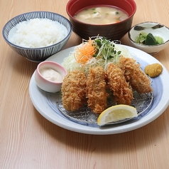 カキフライ（4個）定食