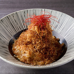 千切りじゃがいものシャキシャキサラダ　自家製たまごドレッシング