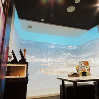 大人気プロジェクタールーム！