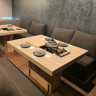 心地よい木の温もり個室