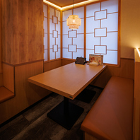 ◆雰囲気自慢の個室で優雅な時間を♪