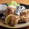 料理メニュー写真&nbsp;若鶏半身揚げ