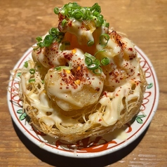 カリカリポテトのエビマヨ