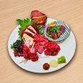 料理メニュー写真&nbsp;極み馬刺し盛り