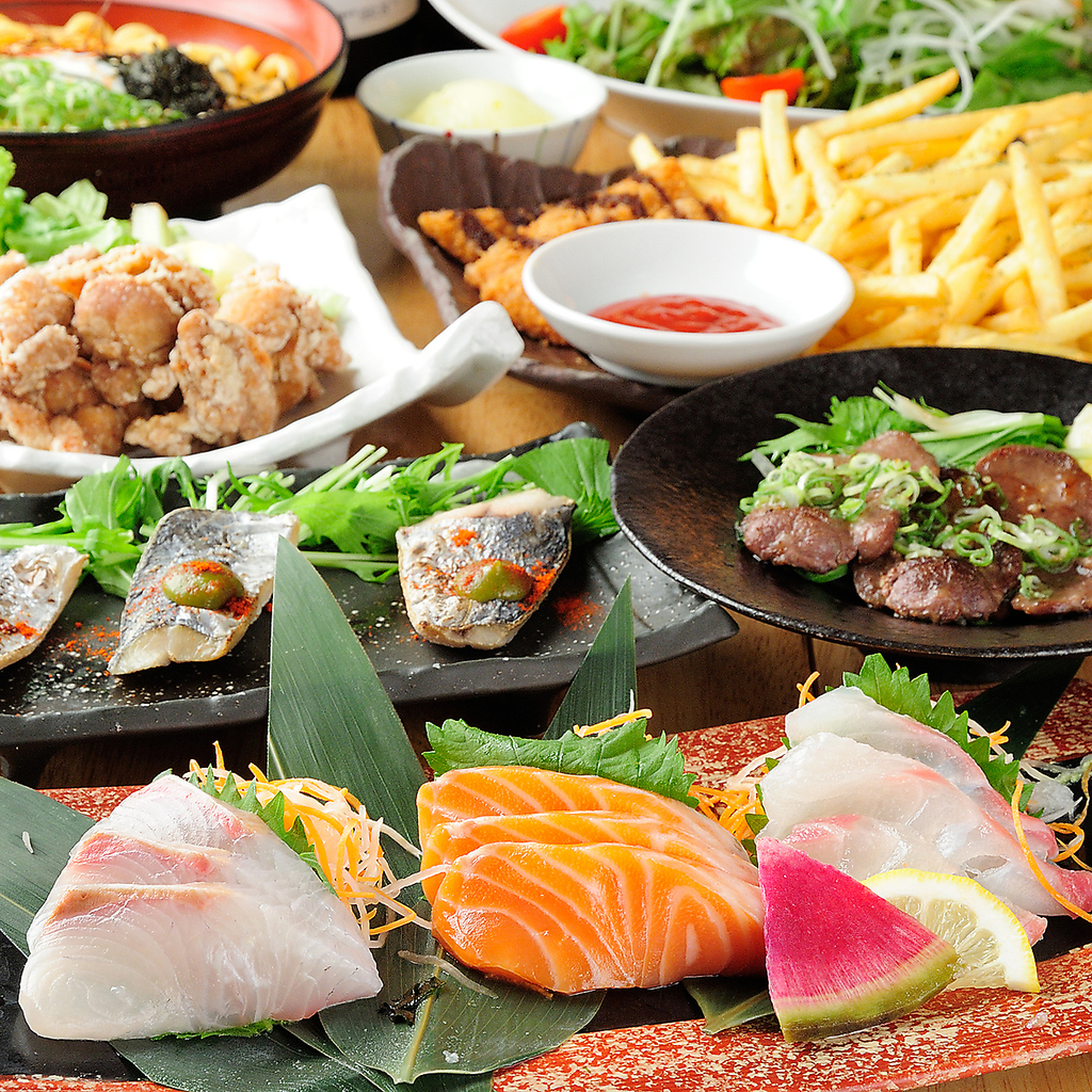 お魚もお肉もお楽しみいただけます！