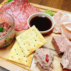 肉前菜5点盛り合わせ