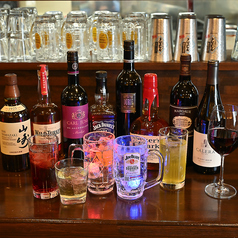 豊富なドリンクメニュー