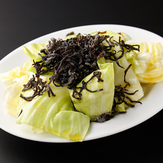 塩昆布キャベツ