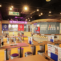 広々空間で、少人数様から団体様まで宴会利用にも◎！