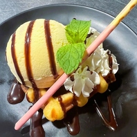 お祝いにデザートプレートプレゼント