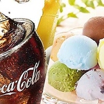 ドリンク＆アイスバーも食べ放題！お口さっぱり、気分に合わせて楽しめます。