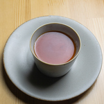 デザートに＋550円でメッセージプレートを付けることも可能。お祝いにも◎