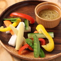 料理メニュー写真&nbsp;季節野菜のバーニャカウダ