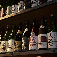 東海３県の日本酒から全国各地までの日本酒35種類以上！