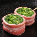 料理メニュー写真 菊菜豚巻き