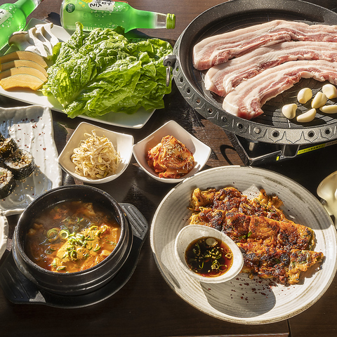 本場仕込みの韓国料理が楽しめる韓国居酒屋！飲み放題付コースも豊富にご用意！