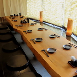 最大35名まで着席いただける店内にはお座敷も完備。貸切も可能ですのでお気軽にお問い合わせください