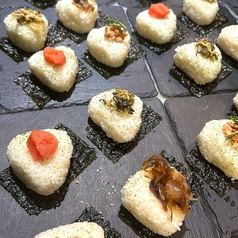 【コース限定】彩り豊かなおにぎり◎