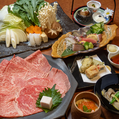 【しゃぶしゃぶ・すき焼き】すべてコースでご提供します