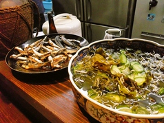 小イワシの煮炊き