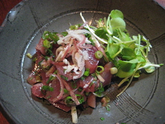 鰹の酒盗和え