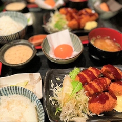 広島県産大粒カキフライ御膳