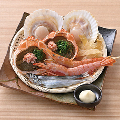 熱々焼きたての濱焼が卓上で楽しめる♪