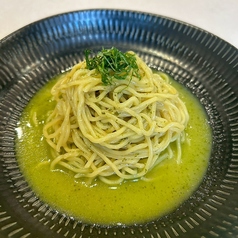 カンパチ出汁のジェノバ冷麺
