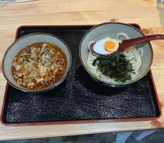 あぐー豚つけうどん