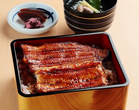国産鰻100％使用！！東京風鰻料理を是非！