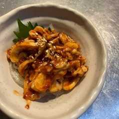 鶏皮チャンジャ