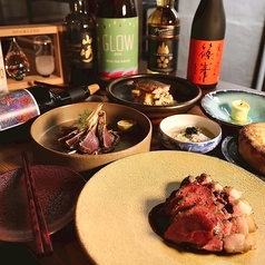 古民家ならではの個室空間で楽しむお料理の数々