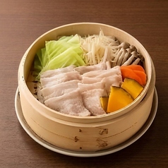 名物!もち豚せいろ蒸し
