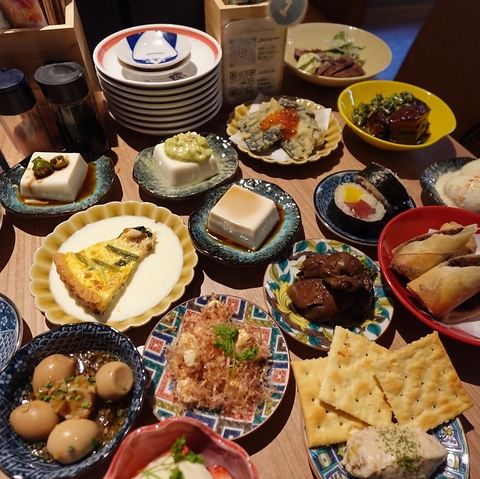 【炭で炙る自家製のサバ寿司】海鮮と小皿創作料理♪四条烏丸駅すぐ◎お洒落京風古民家