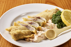 生あじレアフライ
