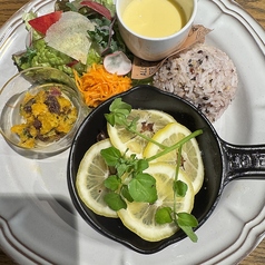 『檸檬ハンバーグプレート』