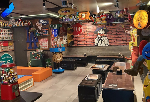 アメリカンな雰囲気で味わうお酒は絶品