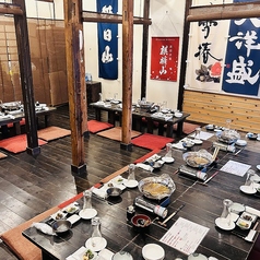 2階全席貸切は最大25名様までOK！