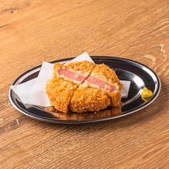厚切りハムカツ
