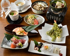 魚と日本酒 季ノ膳のコース写真