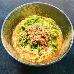 冷たい肉味噌坦々麺