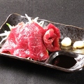 料理メニュー写真&nbsp;馬刺し赤身