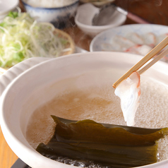 黄金出汁の鯛しゃぶ(2人前)