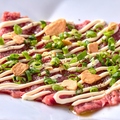 料理メニュー写真&nbsp;馬赤身肉のチーズカルパッチョ