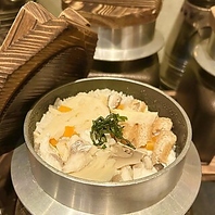 旬を味わう 食彩千尋こだわりの炊きたて釜飯をご用意